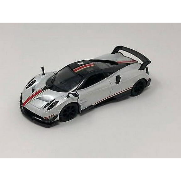 Kinsmart 5" Pagani Huayra BC Livery Edition Diecast Model Toy Car 1:38 White