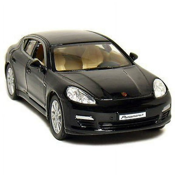 Kinsmart 5" Porsche Panamera S diecast model toy 1:40 scale car sedan Black