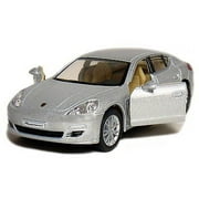 Kinsmart 5" Porsche Panamera S diecast model toy 140 scale car sedan Silver