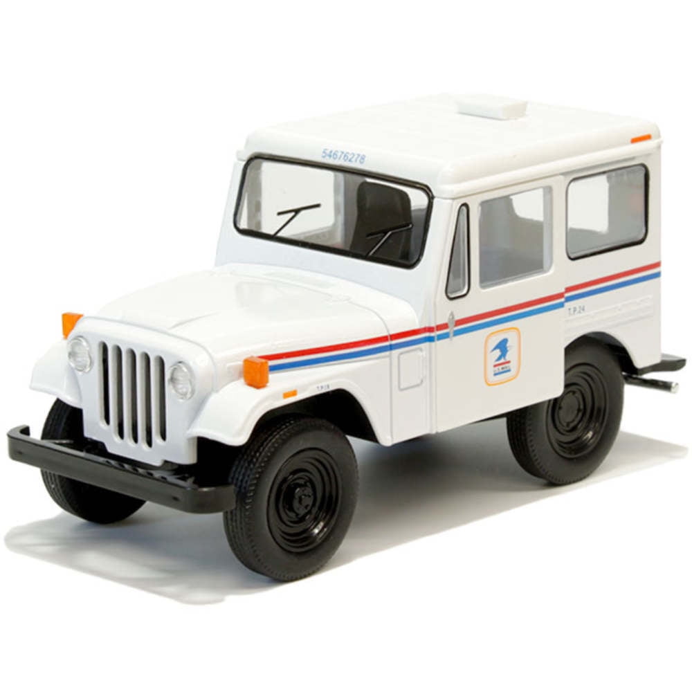 Kinsmart 5'' USPS 1971 Jeep DJ-5B Diecast Model Toy Car USPS 1:26 ...