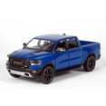 thumbnail image 1 of Kinsmart Dodge Ram 2019 Navy Blue 1500 Pickup Truck1/46 O Scale Diecast Truck, 1 of 4