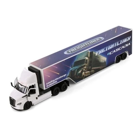 Kinsmart Freightliner Cascadia with Container 1:62 Scale Loose 13 Length