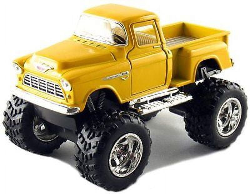 1955 Chevy Stepside Monster Truck – 1/32 Kinsmart 1:32 Scale Big Foot Monster 1955 Chevy Stepside PickUp