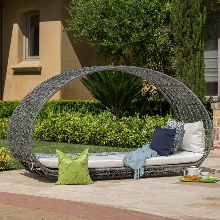 Free Shipping! Kinston Outdoor Wicker Daybed with Cushion Free Shipping! Kinston Outdoor Wicker Daybed with Cushion
