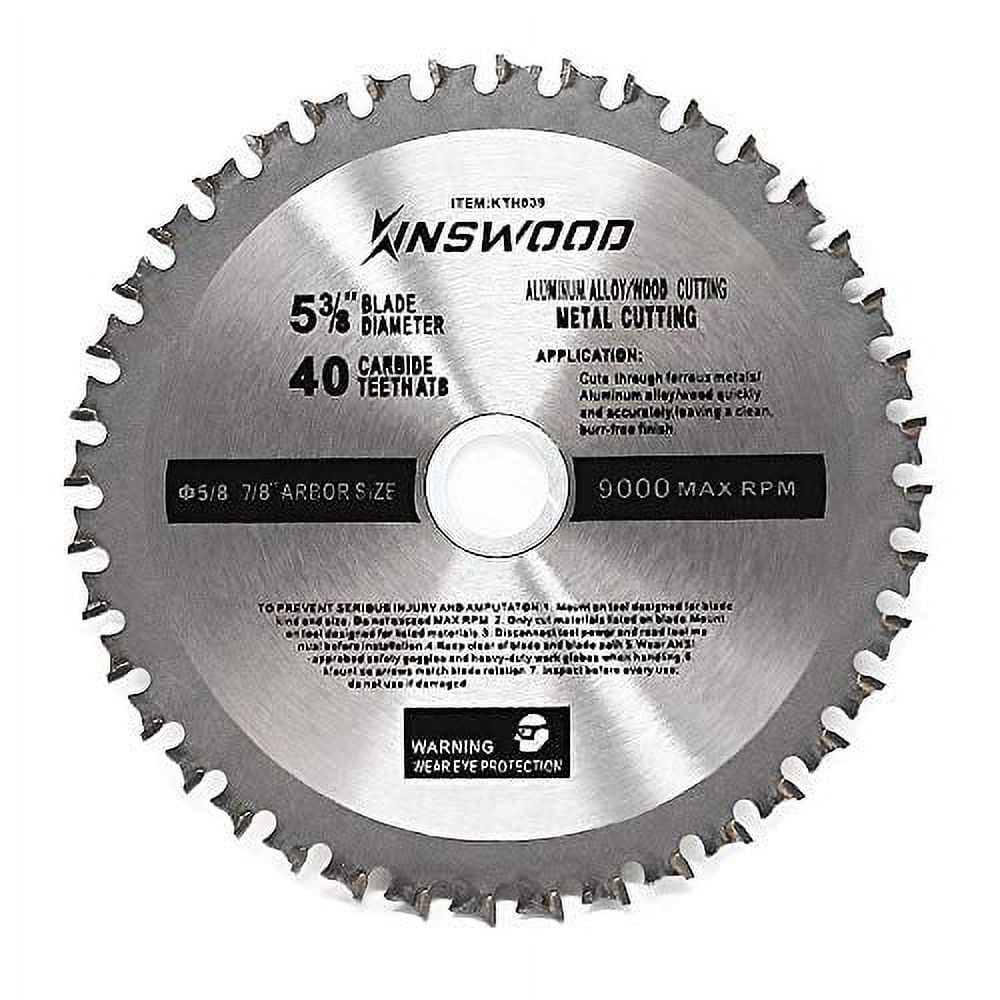 Kinswood Circular Saw Blade Metal Cutting Saw Finish Blade Cut Thin