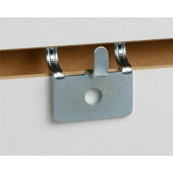 Kinter 9024939 Silver Pegboard & Slatwall Display Steel Hook