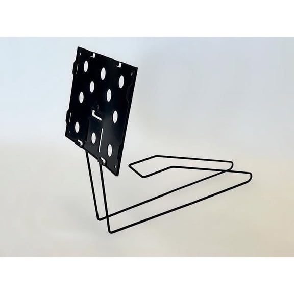Kinter 9034174 8.5 x 11 in. Pallet Sign Frame Display Metal, Black