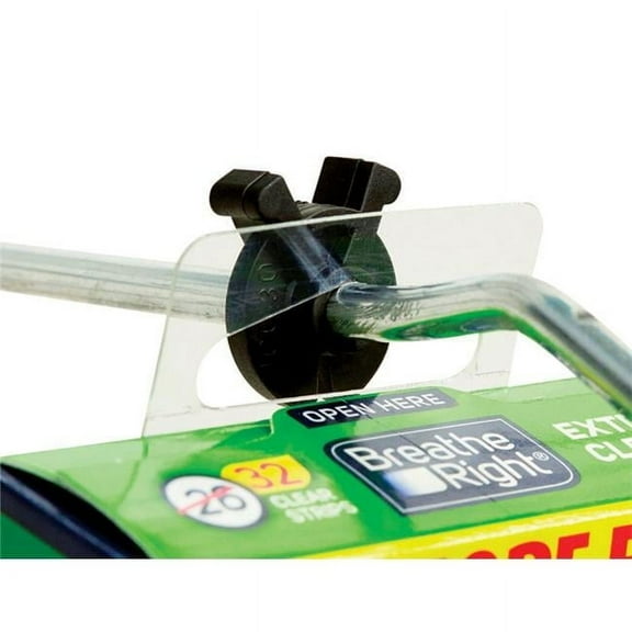 Kinter 9624289 0.687 x 0.437 x 0.812 in. Utility & Parts Squeeze Inventory Plastic Control Clip, Black