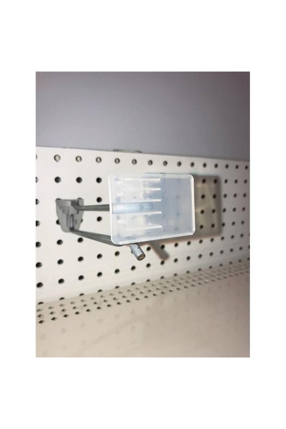 9719469 1.25 x 0.06 x 2 in. Utility Parts Quad Wire Label Holder Plastic, Clear - Pack of 100