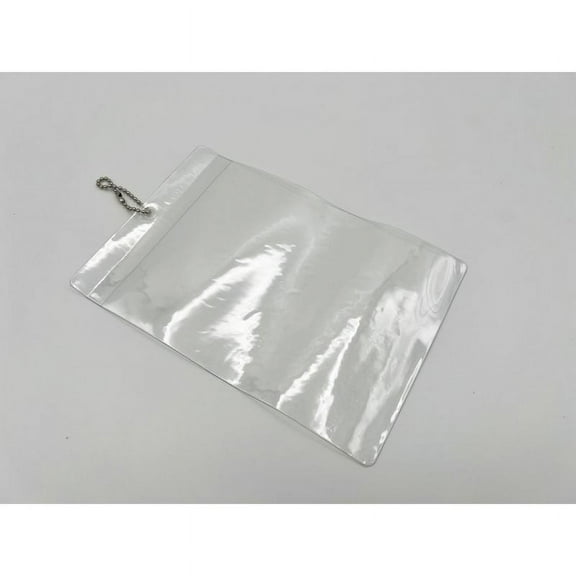 Kinter 9902313 6 x 4 in. Pouch with Hanging Hole 50, Clear