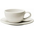 thumbnail image 1 of Kinto TOPO 23589 Cup & Saucer, 6.8 fl oz (200 ml), White, 1 of 11