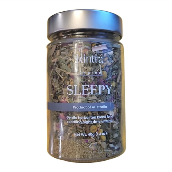 Kintra Blends Sleepy Unwind Gentle Herbal Loose Leaf Tea Blend 40g (1.4 oz)