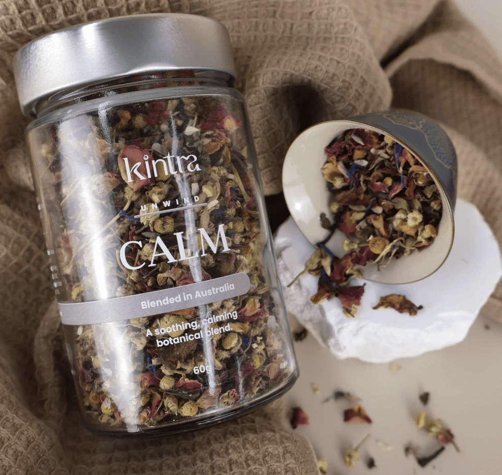 Kintra Tea CALM Loose Leaf Tea Soothing Calming Botanical Blend 2.1 oz ...