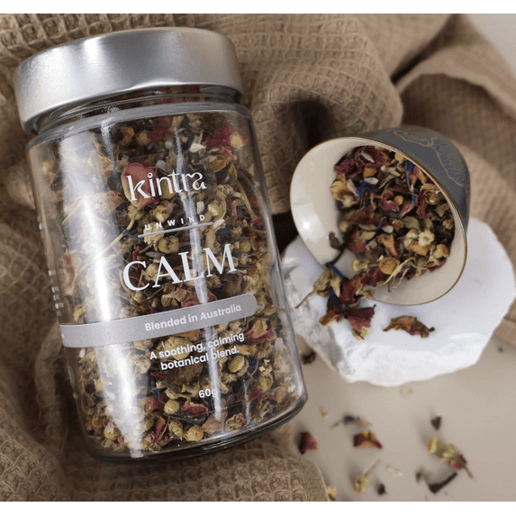Kintra Tea CALM Loose Leaf Tea Soothing Calming Botanical Blend 2.1 oz ...