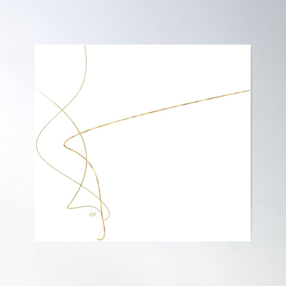 Kintsugi 2 #Art #Decor #Buyart #Japanese #Gold #White #Kirovair #Design Poster Wall Art, Modern Wall Decor For Living Room Bedroom, 24x36 UNFRAMED