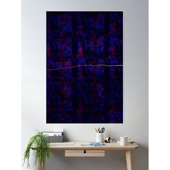 Kintsugi Poster Wall Art, Modern Wall Decor For Living Room Bedroom, 8x12 UNFRAMED