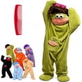 thumbnail image 1 of Kintue Big Mouth Monster Onesie Adult, Goofy Plush Pajamas with 3D Hood, Halloween Matching Pajamas for Couples and Family Groups, 1 of 7