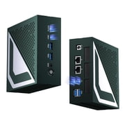 Kinupute AI Mini PC, Core Ultra 9 285H Up to 5.4GHz, 99 TOPS AI NPU, Arc 140T Graphics, Windows 11 Pro, 16GB DDR, 1TB PCIe 4.0 SSD, Dual 2.5G LAN, HDMI 2.1, DP, USB4, 8K, Wi-Fi 7