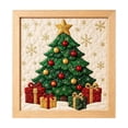 thumbnail image 1 of Kingfansion Fabric Art Kit, DIY 3D Christmas Fabric Poke Art Kit for Adults, Premium No-Sew Mosaic Wall Art & Craft Kits with Frame & Tools, Relaxing Handmade Art Project Gifts for Beginner, 1 of 6