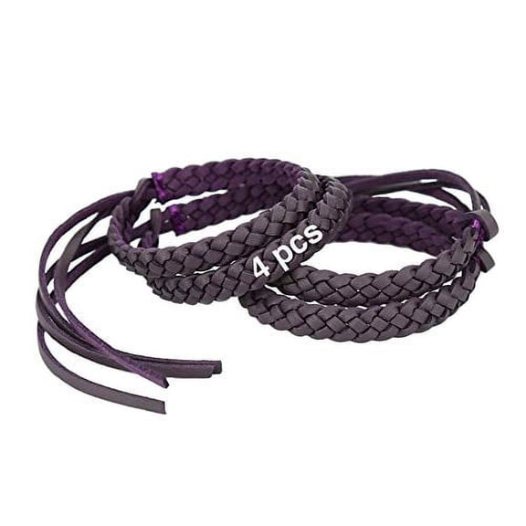 Kinven Original Mosquito Insect Repellent Bracelet Waterproof Natural DEET Free Insect Repellent Bands, Purple