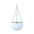 thumbnail image 1 of Kinzd Hanging Flower Basket Imitation Honeycomb Self Water Absorption Waterproof Outdoor Resin Plant Hanger for Garden, 1 of 10