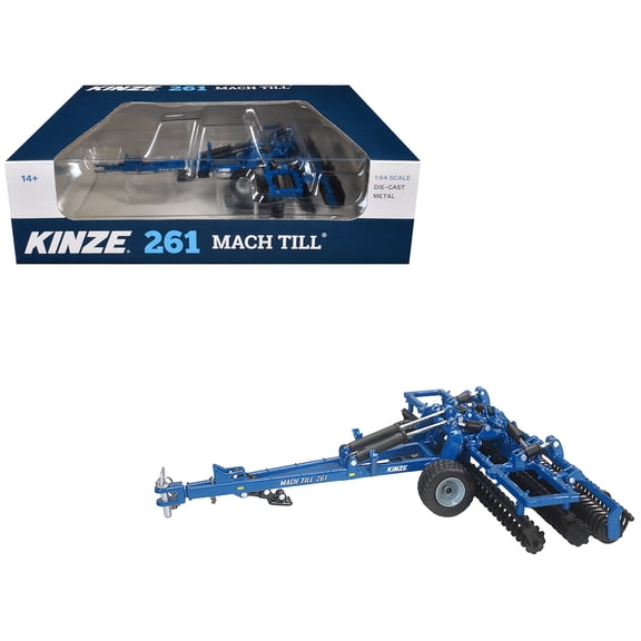 Kinze 261 Mach Till Blue 1/64 Diecast Model by SpecCast