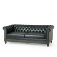 thumbnail image 1 of Kinzie Chesterfield Tufted 3 Seater Sofa with Nailhead Trim, 1 of 8