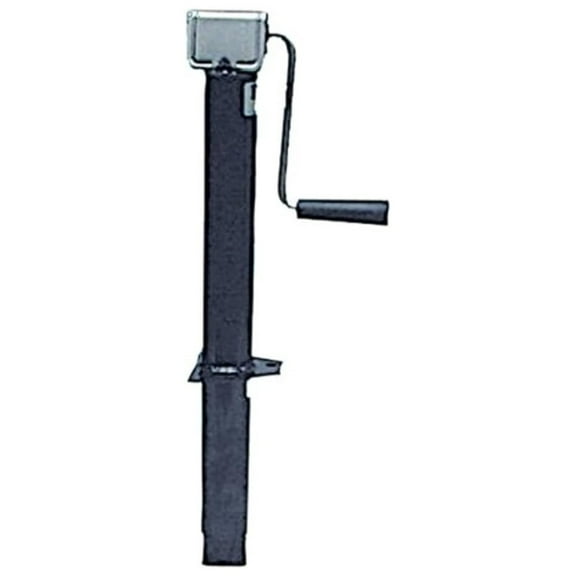 KioJJp 29025B 2,000 lb. Sidewind Trailer Tongue Jack, black