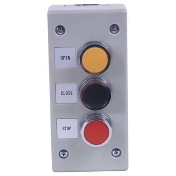 KioJJp 3BXT Nema 4 Exterior Three Button Surface Mount Control Station
