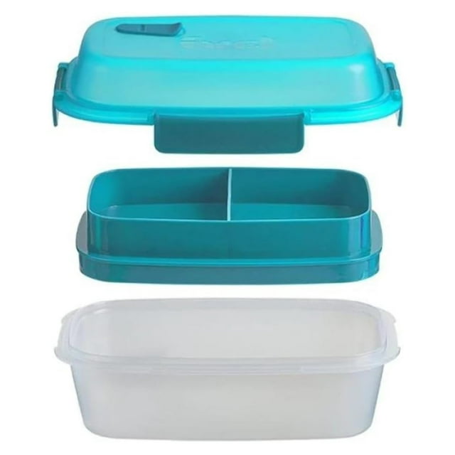 KioJJp Fuel Summit 40oz Two-Tier Bento Box | Tropical