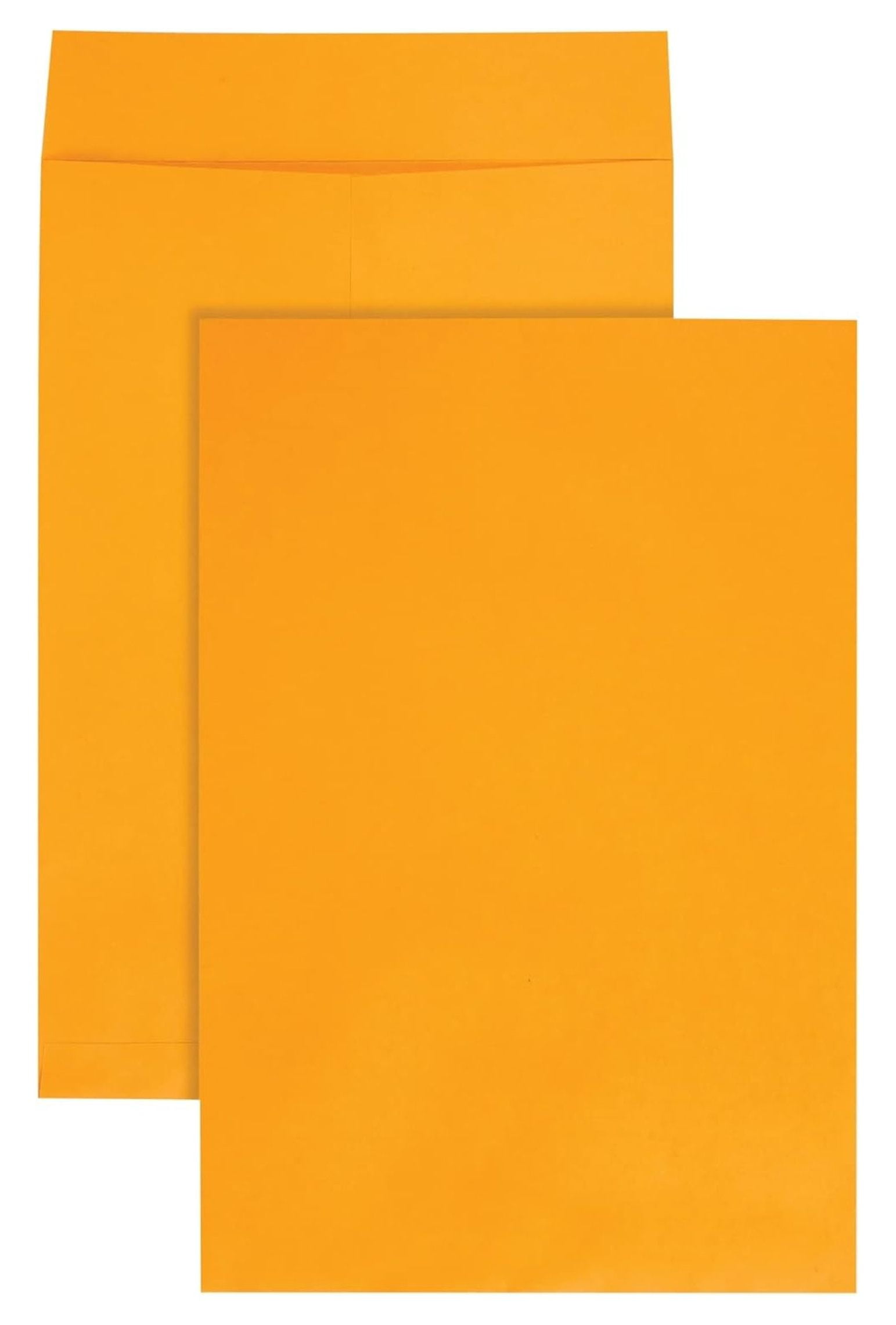 KioJJp Jumbo Envelopes, 121/2 x 181/2, Ungummed Catalog Envelopes for