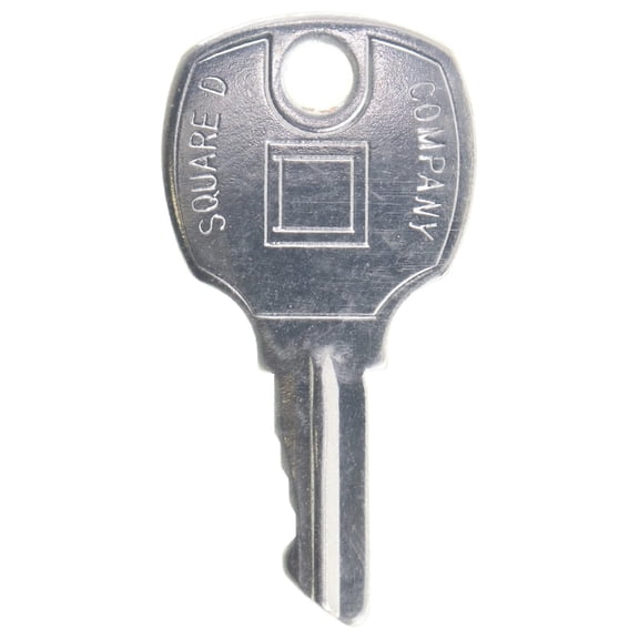 KioJJp SQDLP9618 SQ D LP9618 PANELBOARD Key, Black