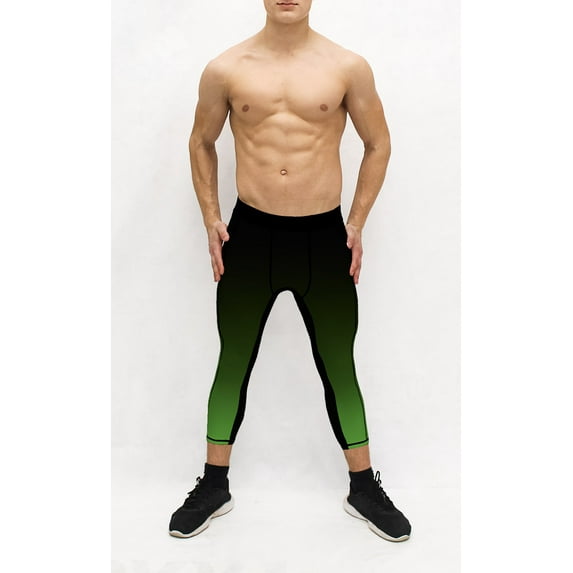 Kioki Black and Green Compression