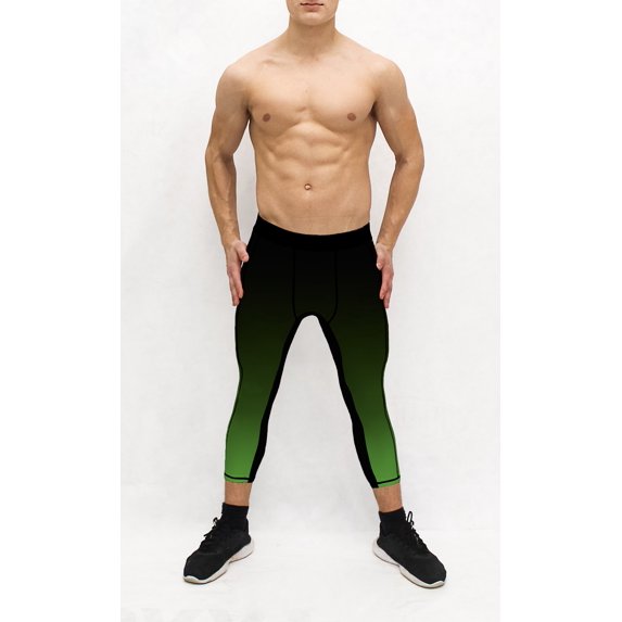 Kioki Black and Green Compression