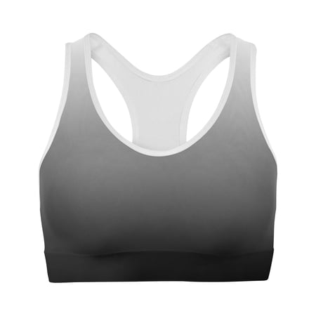Kioki Fika White Black Sports Bra