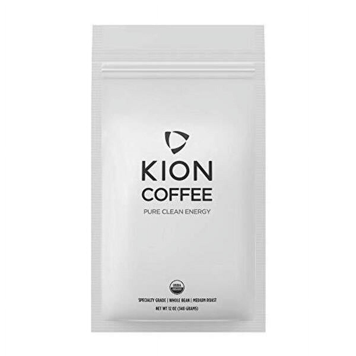Kion Organic Ground Coffee, Tested for Toxins, Ethically Sourced, Rich,  Bold, and Smooth, Medium Roast 12 Oz (1 Pack)