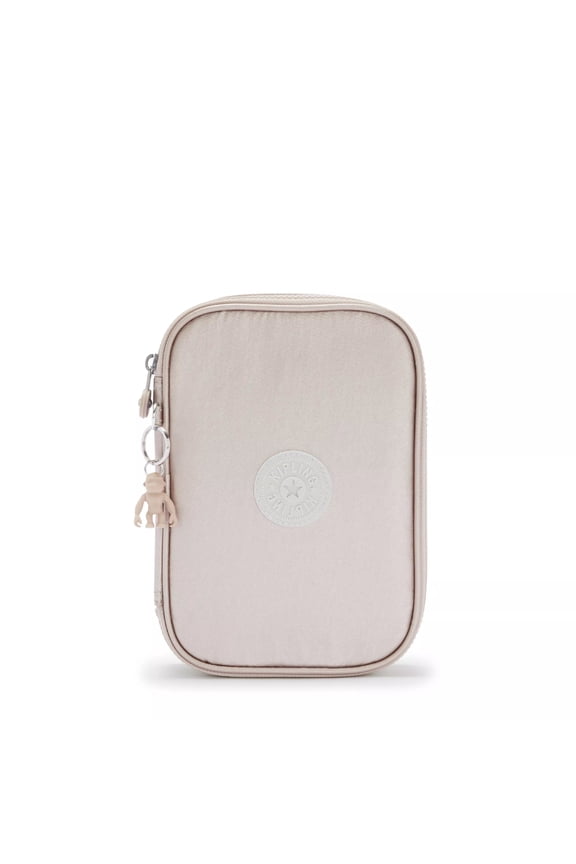 100 Pens Metallic Pencil Case with Zipper Compartment