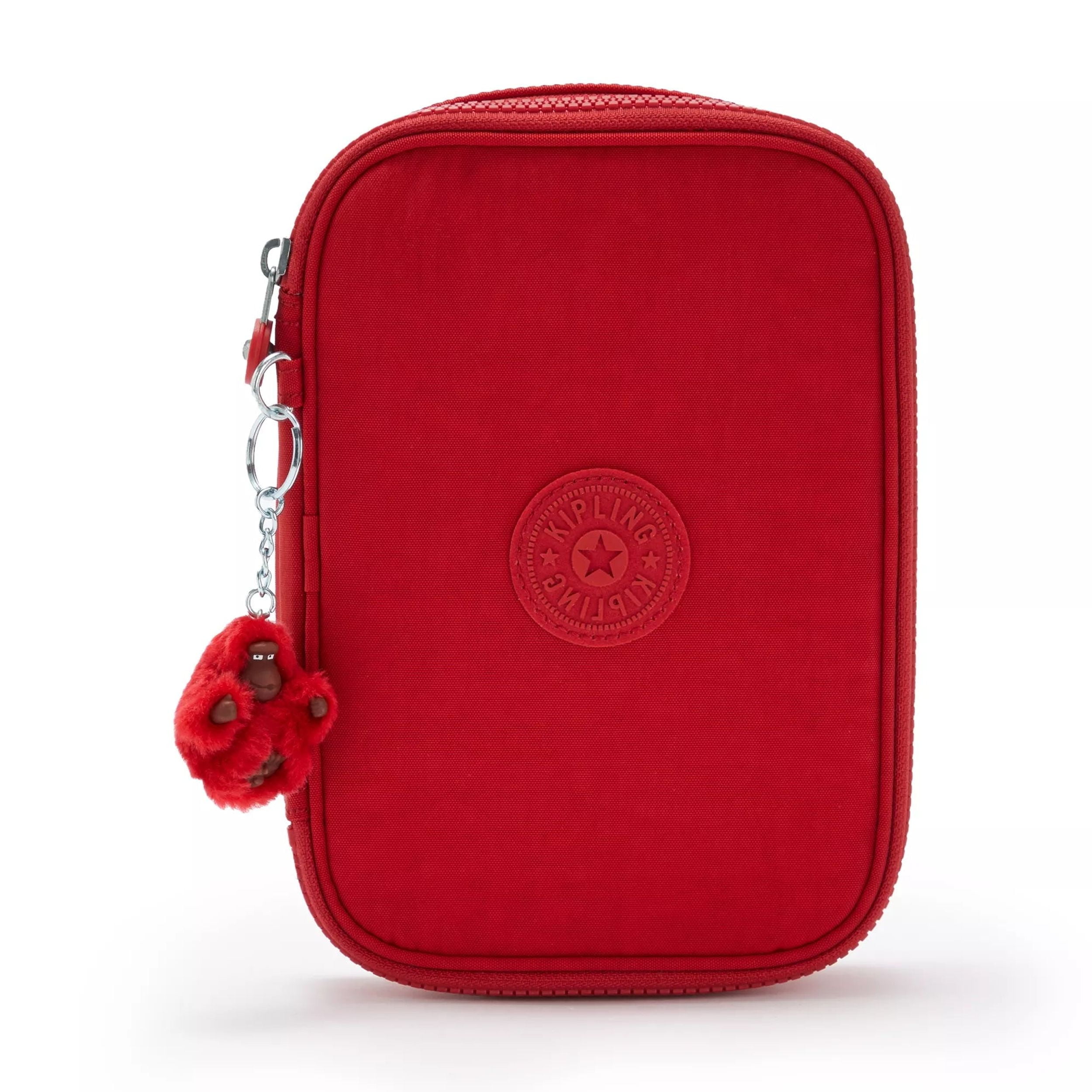 Kipling 100 Pens Pencil Case Organizer with Zipper Compartment