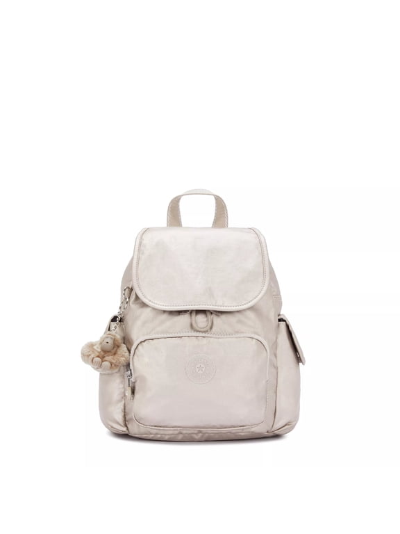 Women's City Pack Mini Metallic Fashion Backpack Water Resistant
