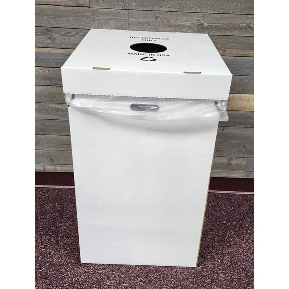 Kipling - Disposable Event/Trash Boxes 18x18x32 (10 pack) (White)