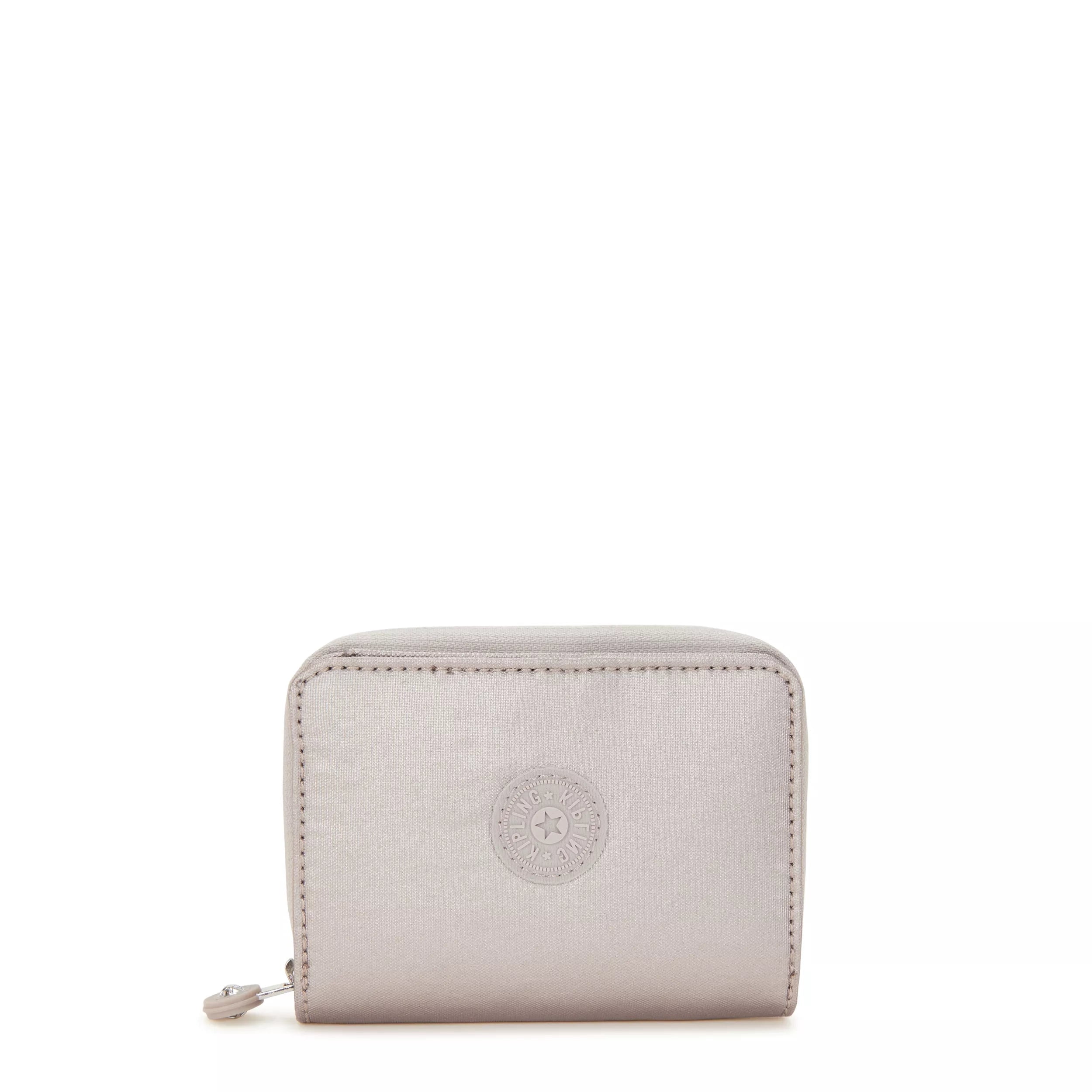 Kipling Women's Money Love Metallic Small RFID Blocking Zipper Wallet ...