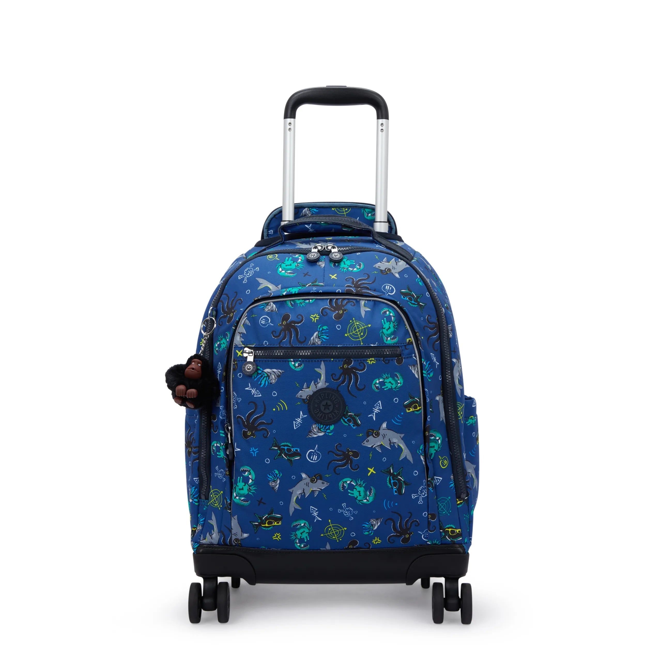 Kipling New Zea Printed 15" Laptop Rolling Backpack for School - Walmart.com