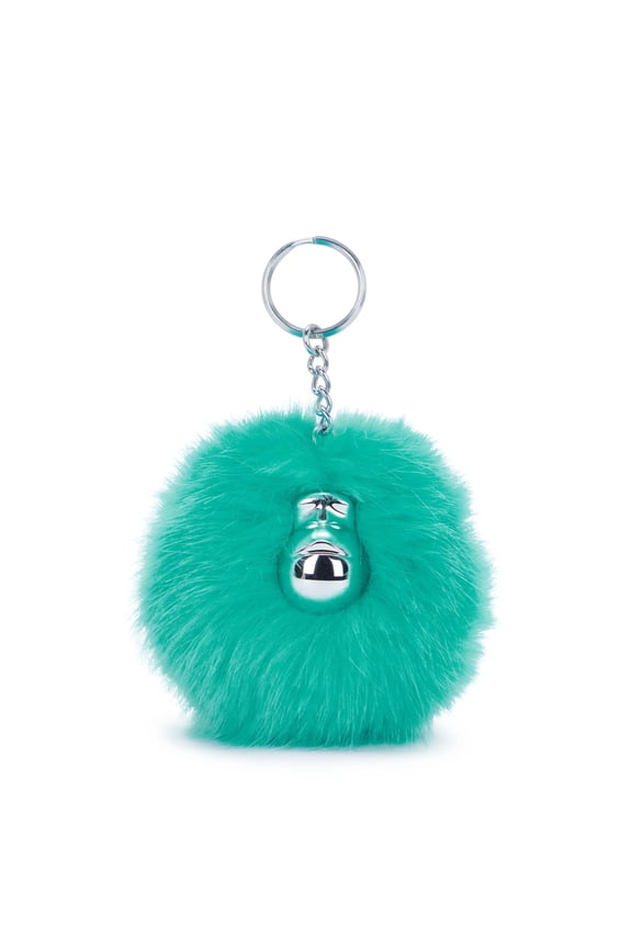 Pompom Monkey Keychain