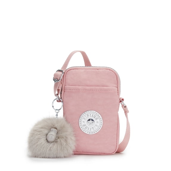 Kipling, Tally Crossbody Phone Bag, Pink Nylon, Water Resistant ...