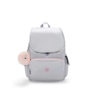 Kipling Womens City Pack Medium Metallic Fashion Backpack Water Resistant