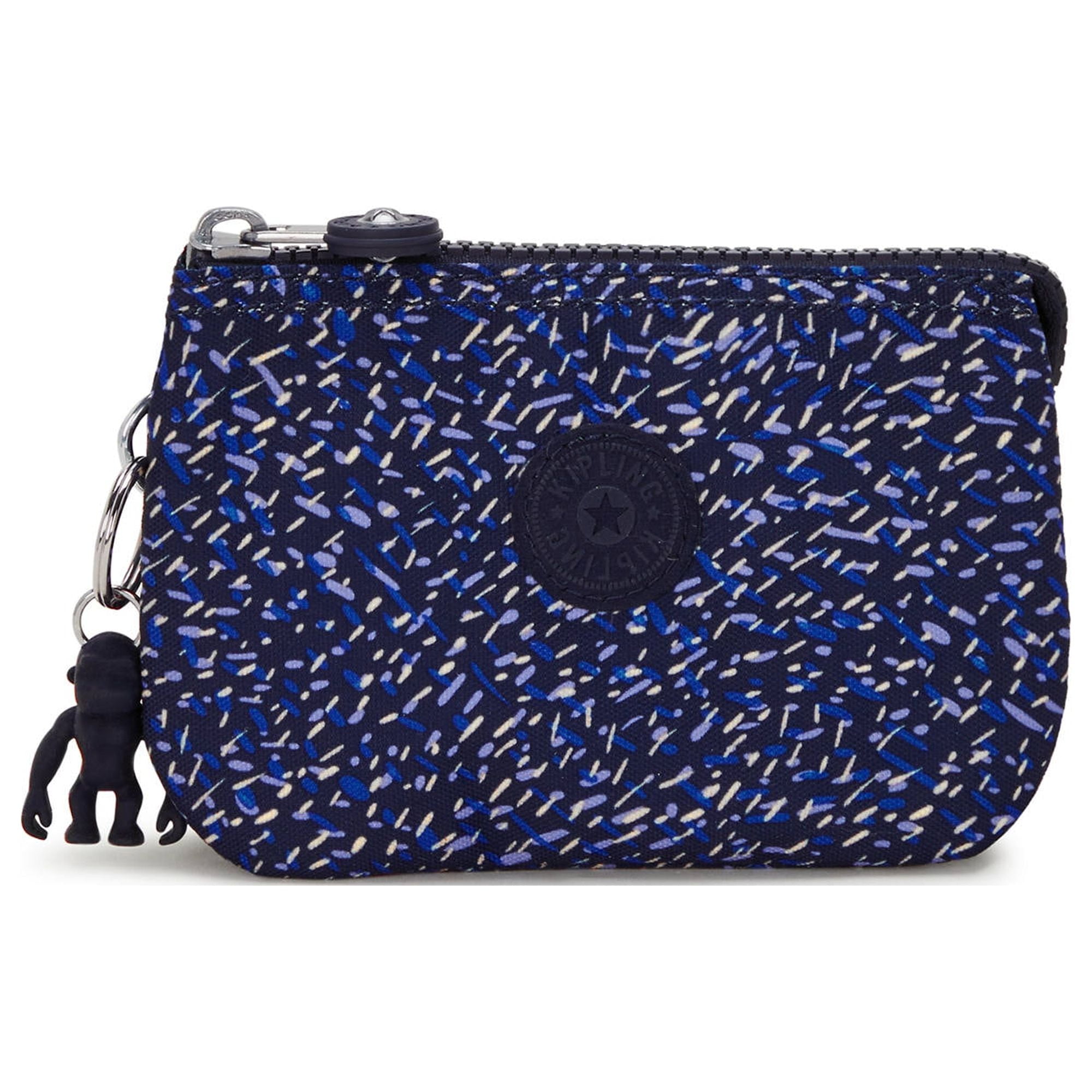 Kipling Women's Creativity Small Printed Organizer Pouch Coin Purse Keychain