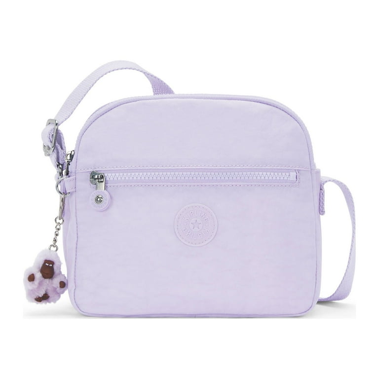 Purse with center divider outlet