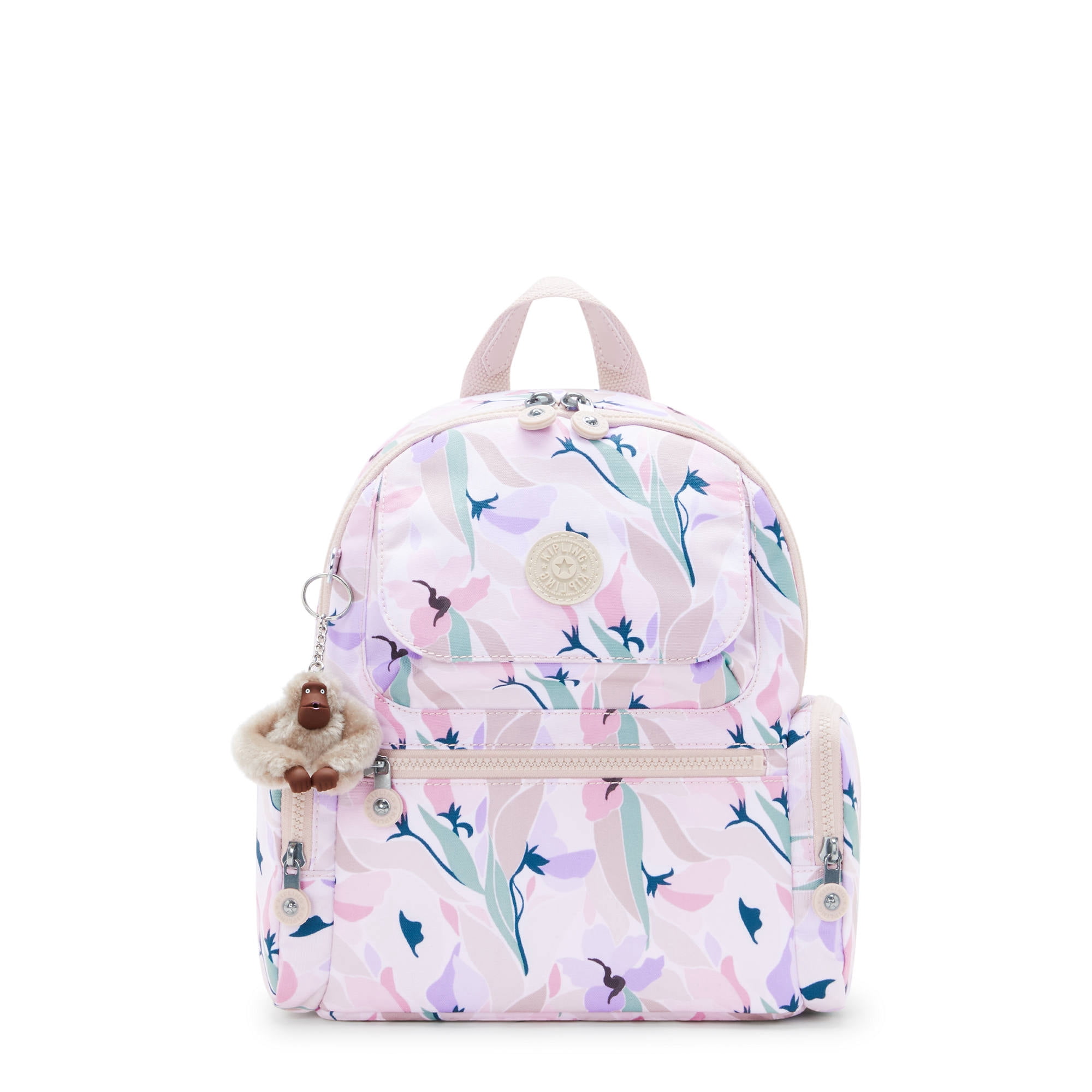 Kipling Floral Strap Backpack Seoul Large Printed 15 main image 4