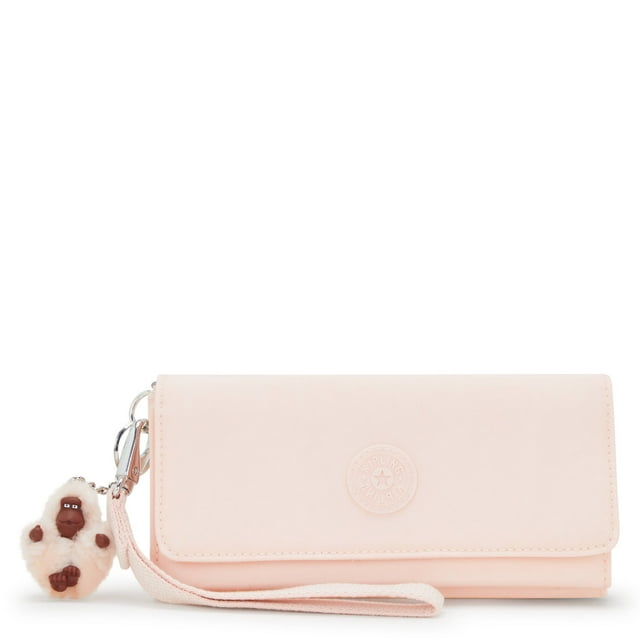 Kipling Women's Dafni Wallet, Triple Card Slots, Keychain Ring