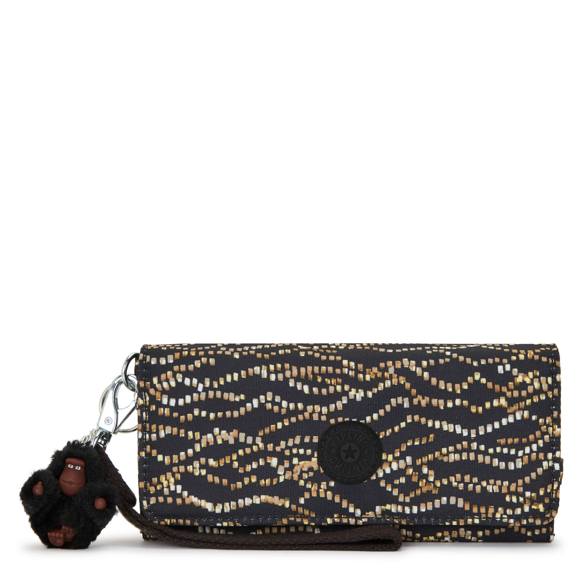 Kipling Women's Rubi Printed Nylon Large Fashion Wristlet Wallet and ...